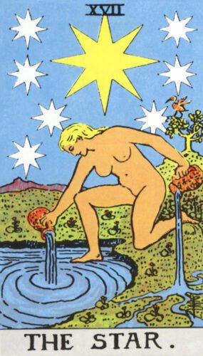 The star tarot card